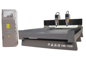 六安双头石材雕刻机HW-1530